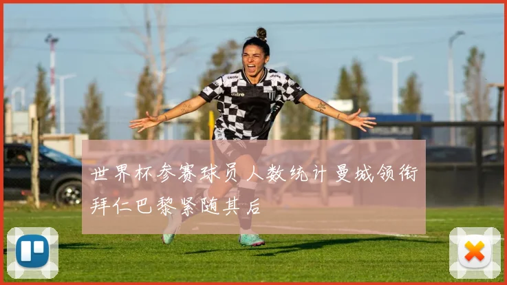 世界杯参赛球员人数统计曼城领衔拜仁巴黎紧随其后